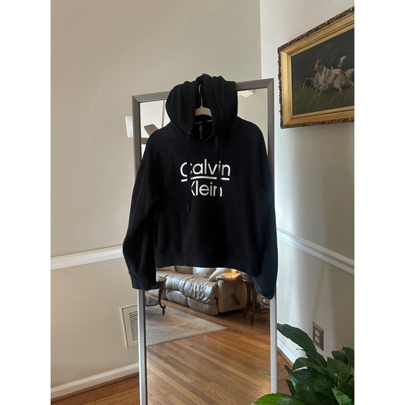 Women's Calvin Klein Hoodie, M, Black - Picture 2 of 5